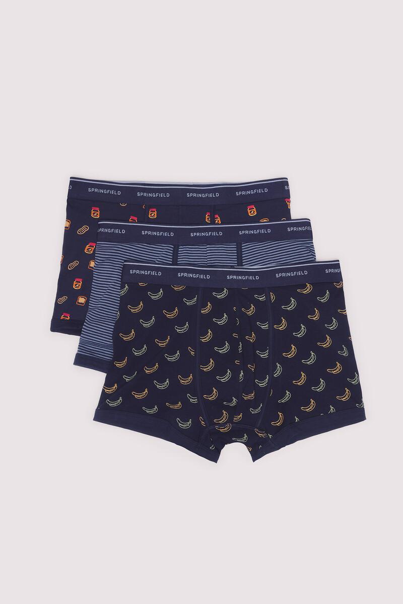 women'secret Pack 3 bóxers desayuno
