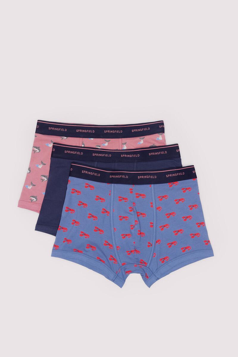 women'secret Pack 3 boxers estampados