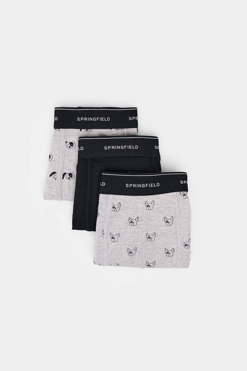 Women'secret Pack 3 Bóxers Perros