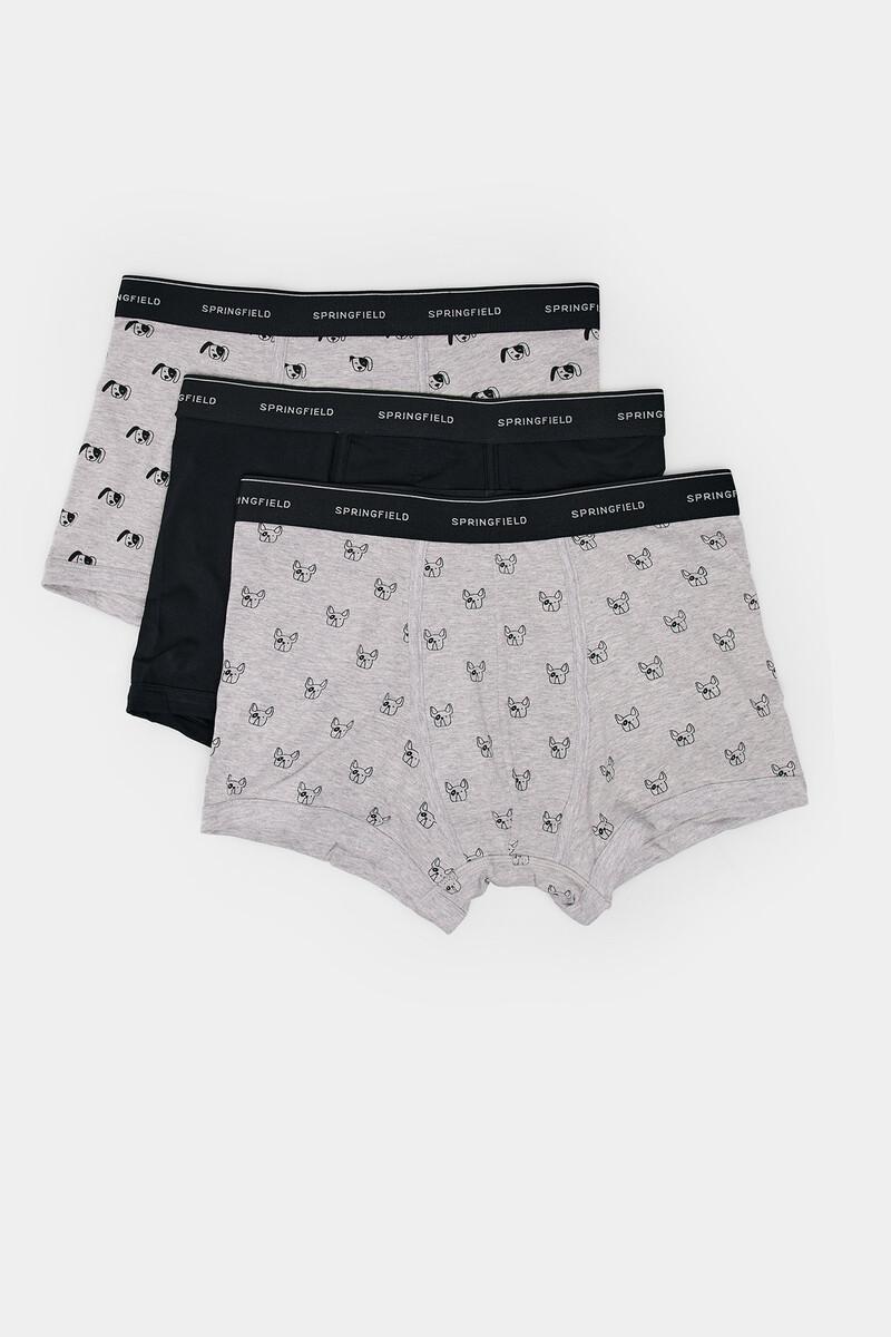 women'secret Pack 3 bóxers perros