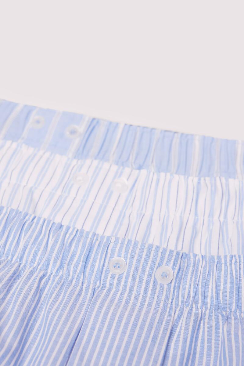 Women'secret Pack 3 Boxers Rayas