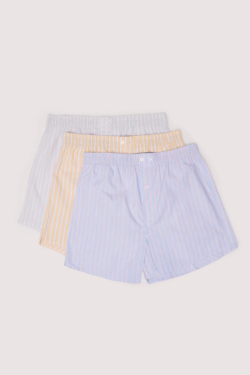 women'secret Pack 3 boxers rayas