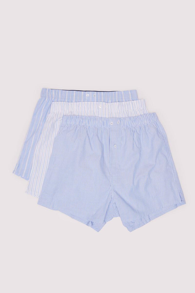 women'secret Pack 3 boxers rayas