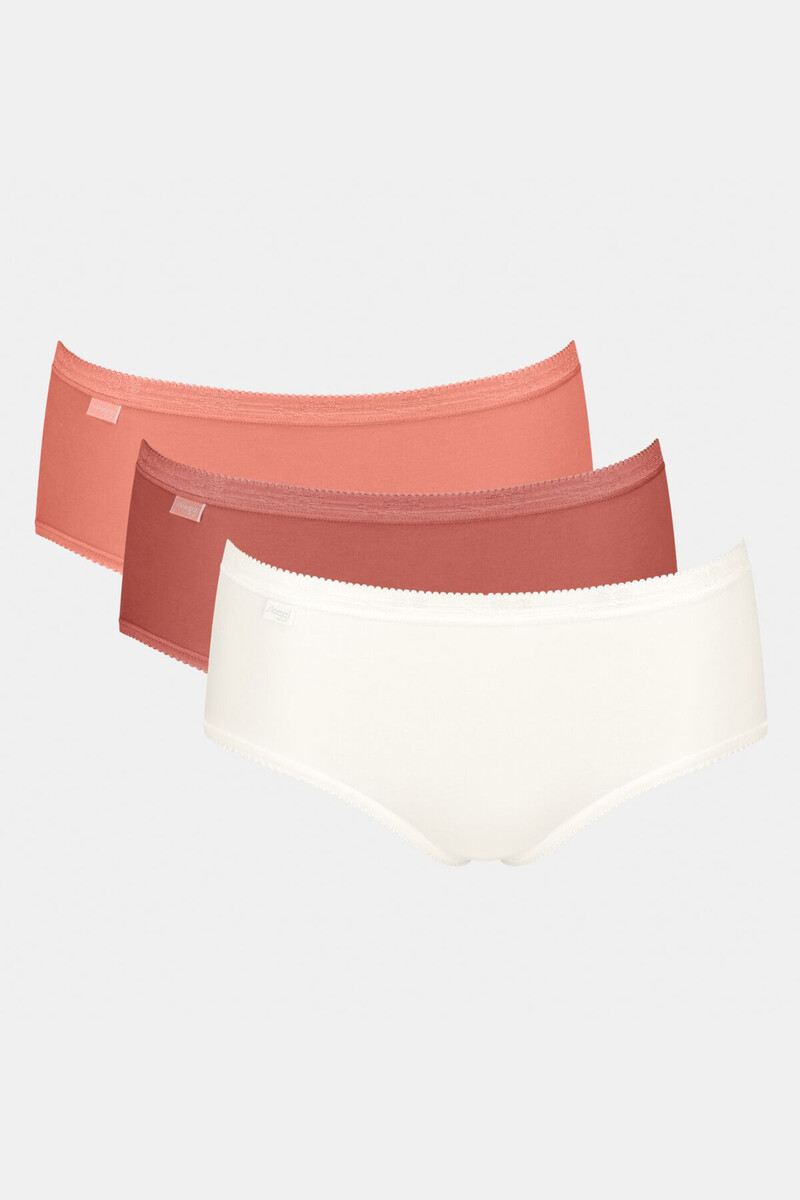 women'secret Pack 3 bragas altas sin costuras