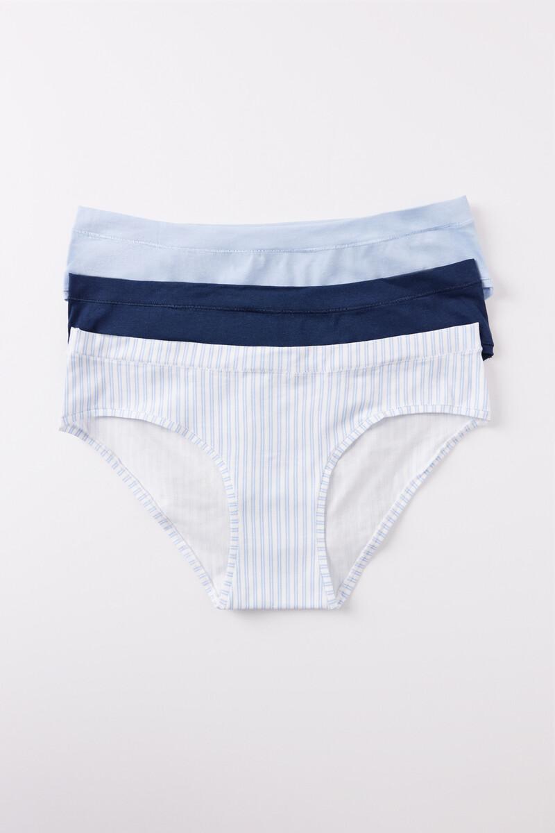 Women'secret Pack 3 Bragas Clásicas Algodón