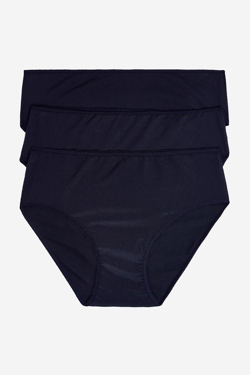 women'secret Pack 3 bragas culotte de microfibra