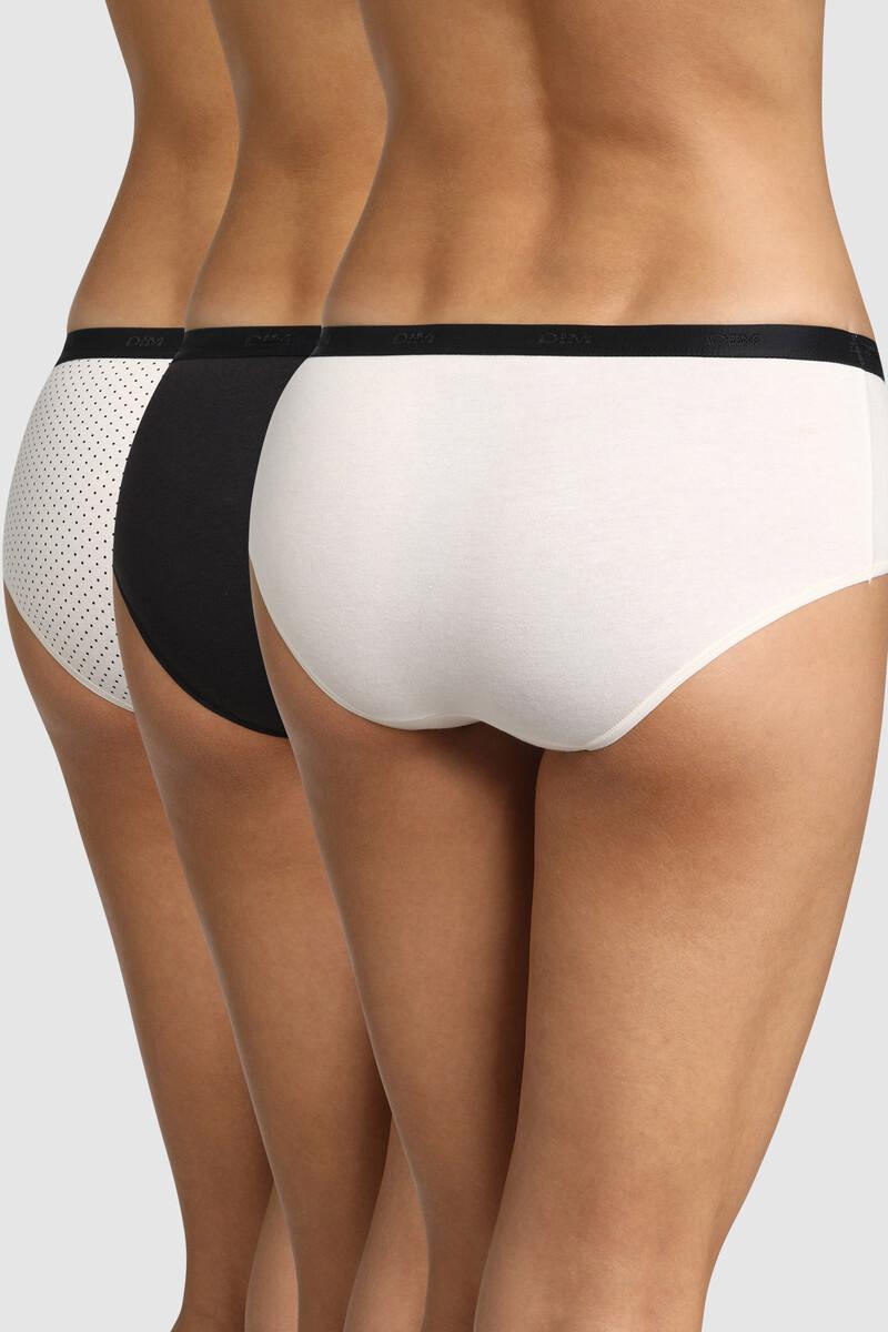 Women'secret Pack 3 Bragas Culotte Pockets Coton