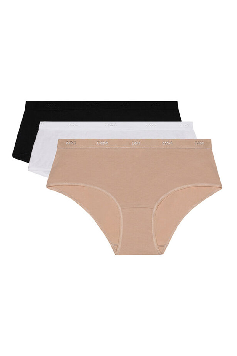 Women'secret Pack 3 Bragas Culotte Pockets Ecodim