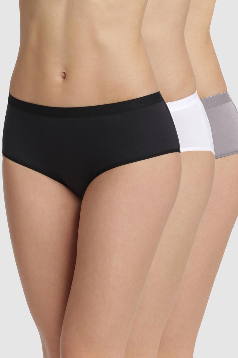 women'secret Pack 3 bragas culotte Pockets Ecodim