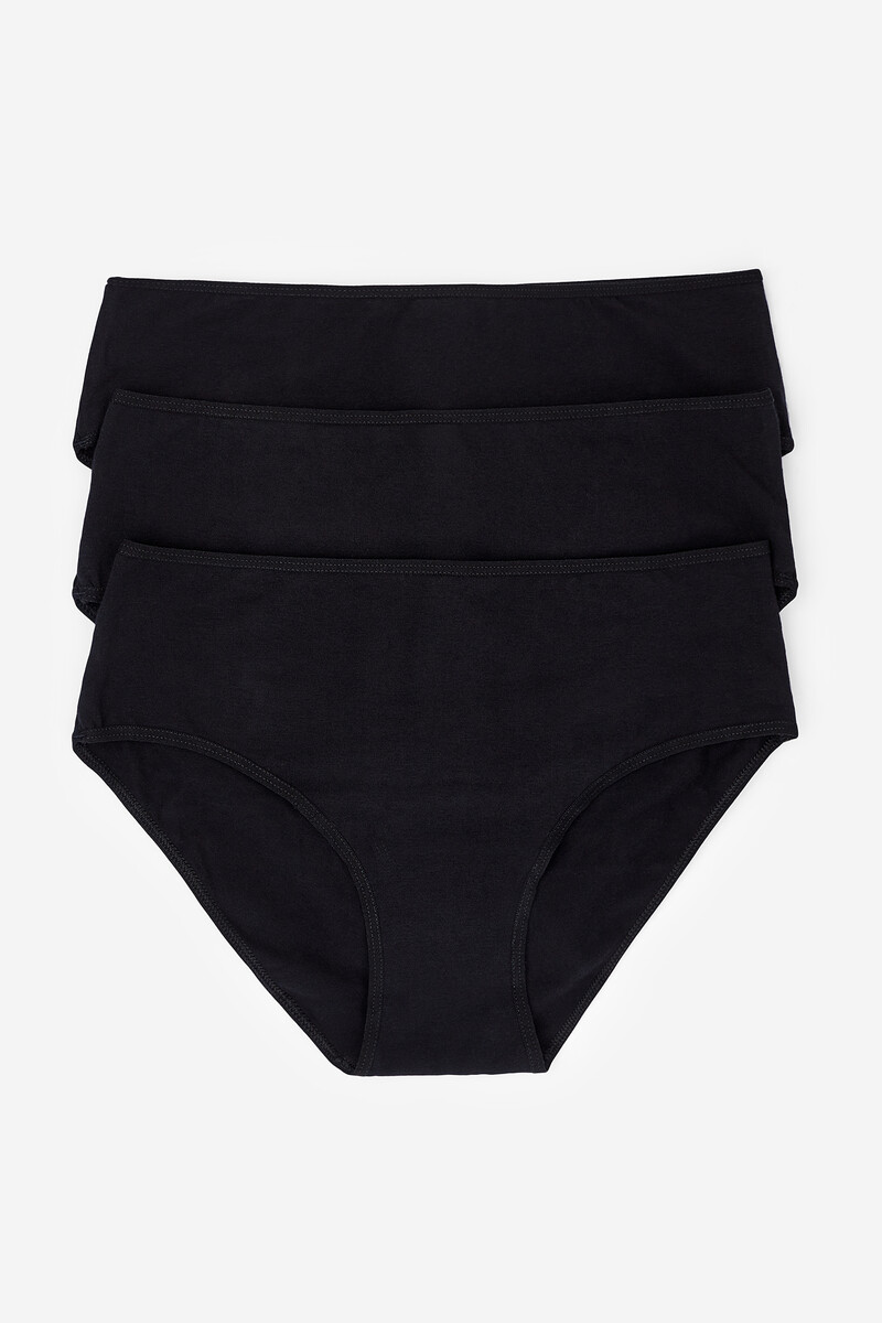 women'secret Pack 3 bragas de algodón