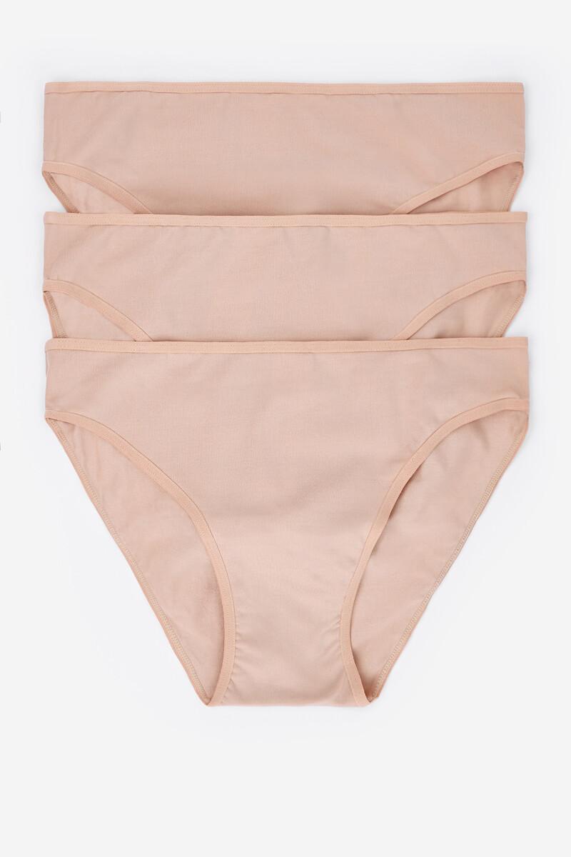 women'secret Pack 3 bragas de microfibra