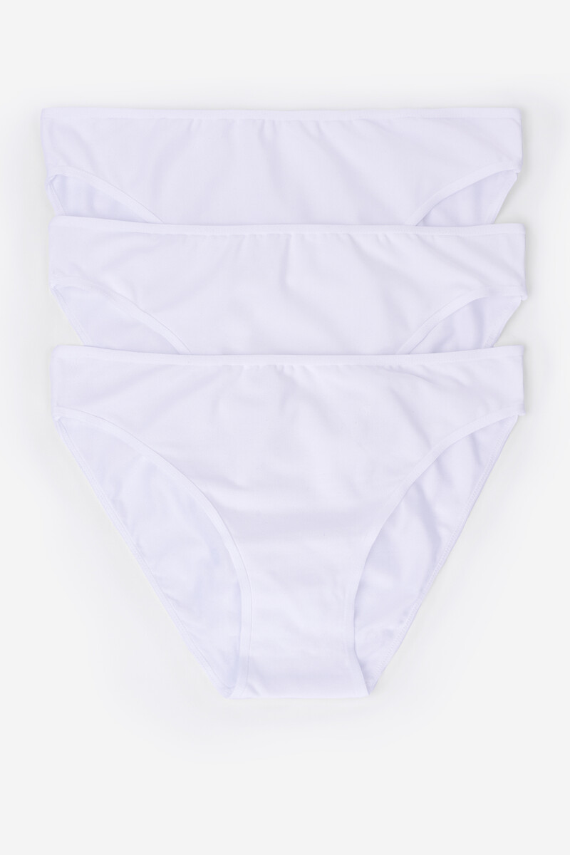 Women'secret Pack 3 Bragas De Microfibra