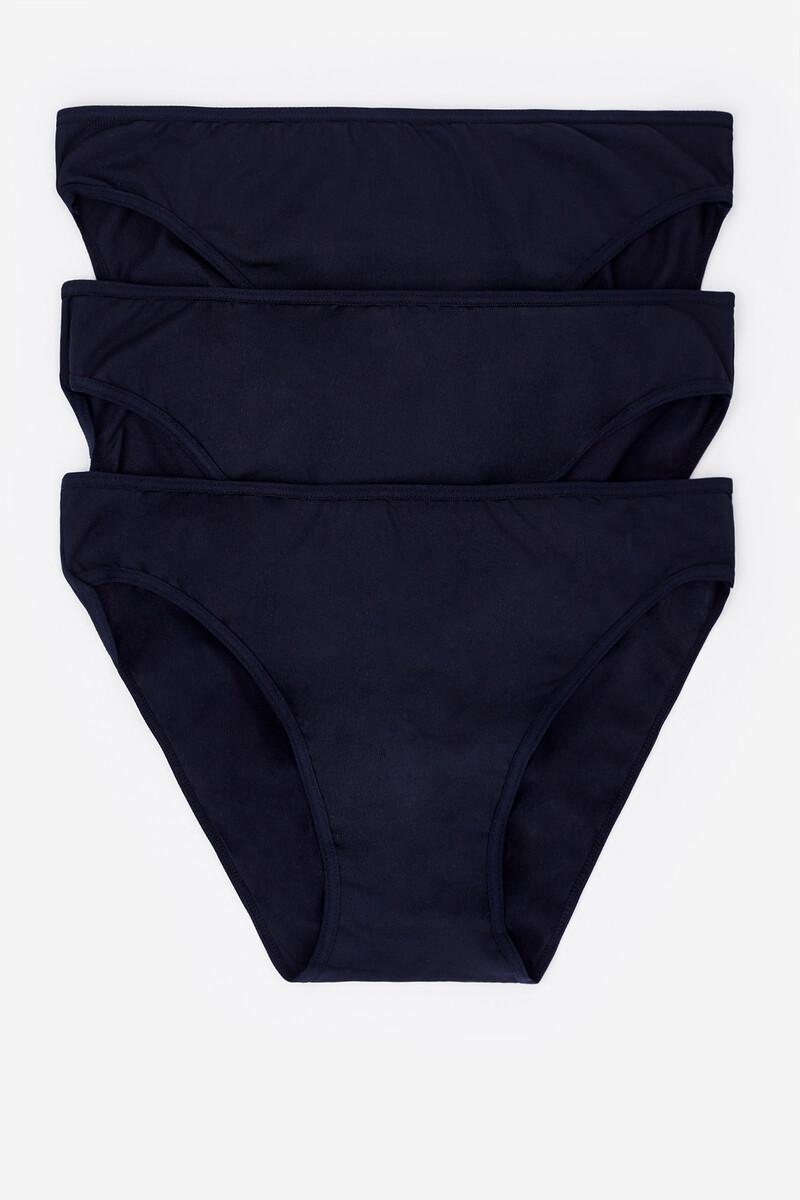 women'secret Pack 3 bragas de microfibra