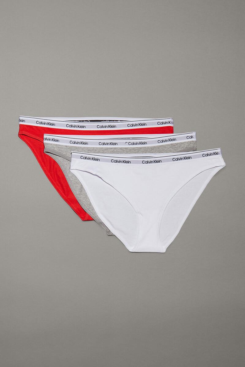 Women'secret Pack 3 Bragas Logo Calvin Klein