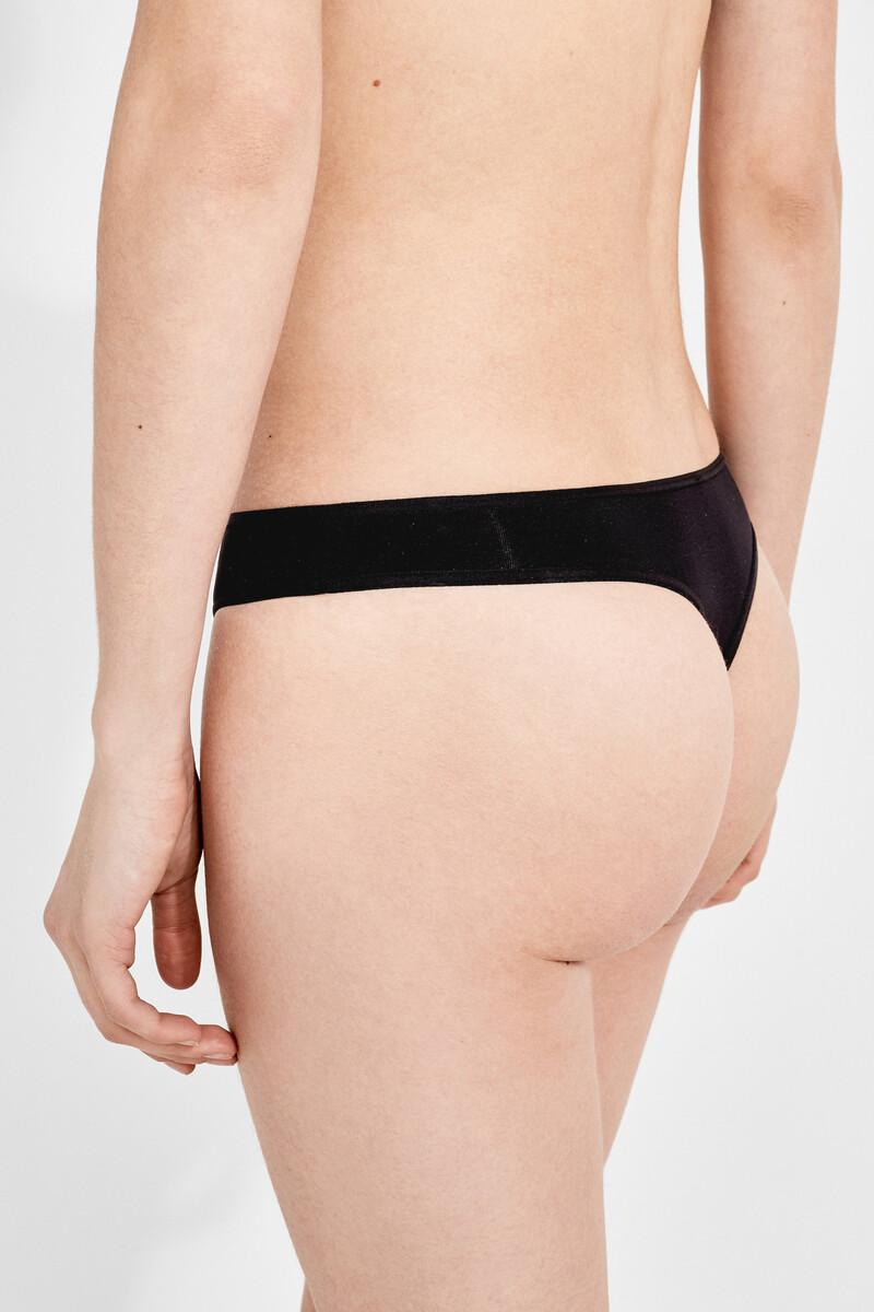 Women'secret Pack 3 Bragas Tangas De Microfibra