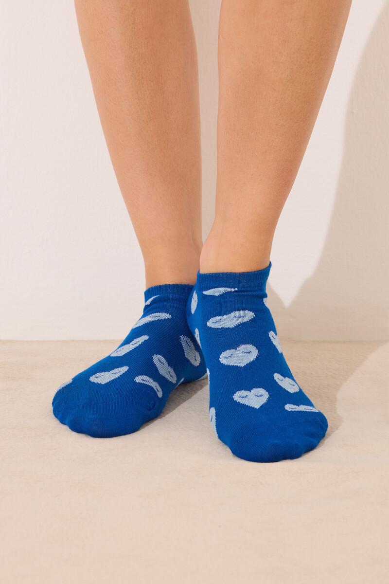 Women'secret Pack 3 Calcetines Cortos Corazones