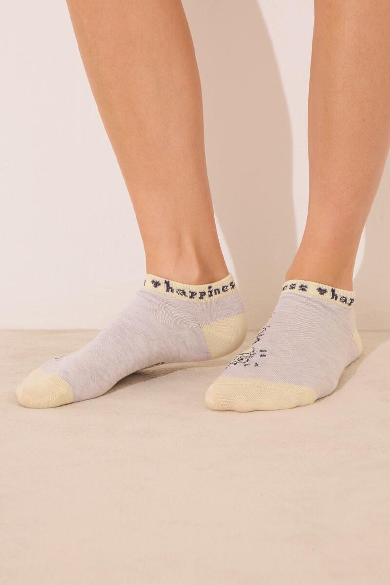 Women'secret Pack 3 Calcetines Cortos Snoopy