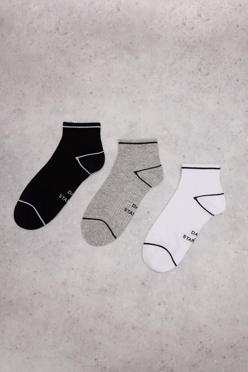 Women'secret Pack 3 Calcetines Cortos Técnicos