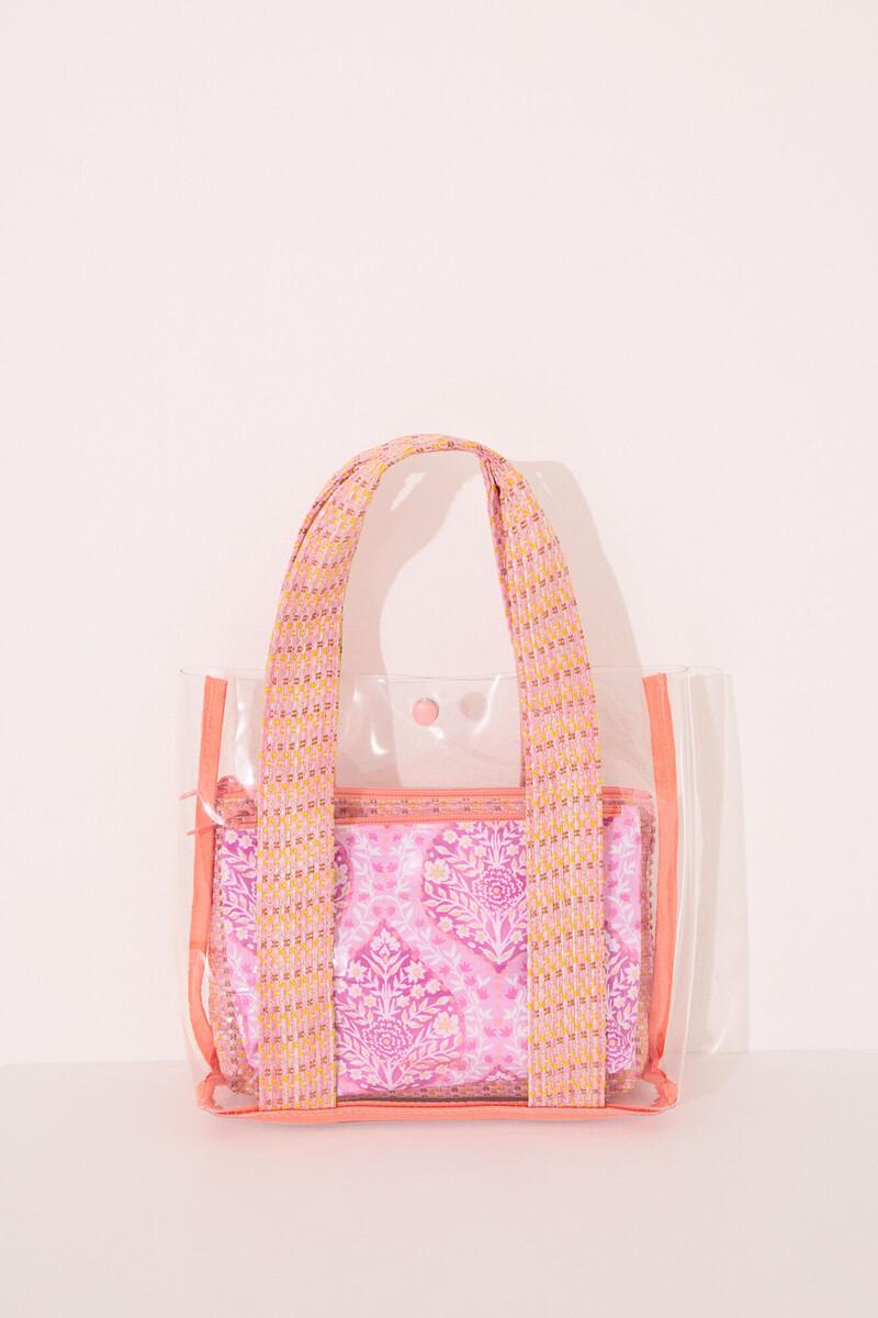 Women'secret Pack 3 Neceseres Rafia Rosa