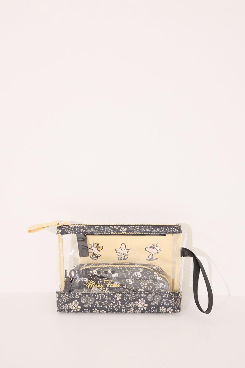 Women'secret Pack 3 Neceseres Snoopy