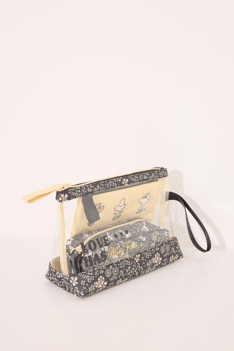 Women'secret Pack 3 Neceseres Snoopy