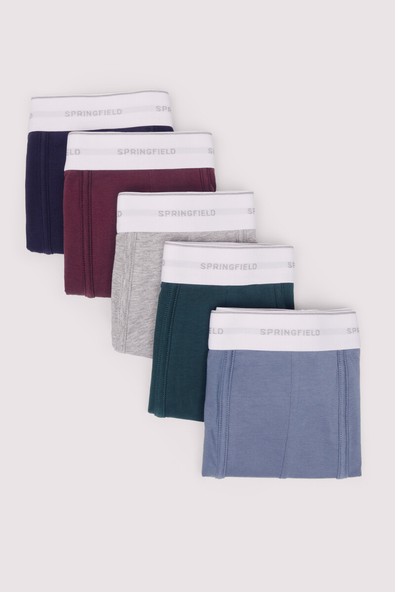 Women'secret Pack 5 Boxers Básicos