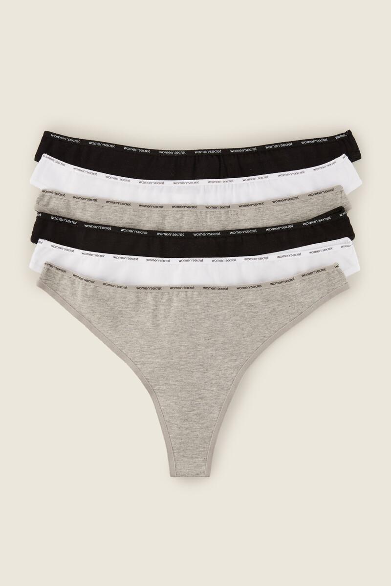 Women'secret Pack 6 Tangas Algodón Orgánico
