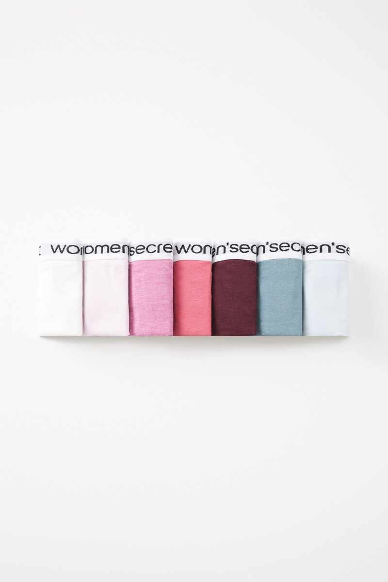 Women'secret Pack 7 Tangas Algodón Logo