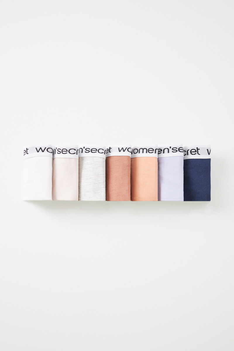 Women'secret Pack 7 Tangas Algodón Logo