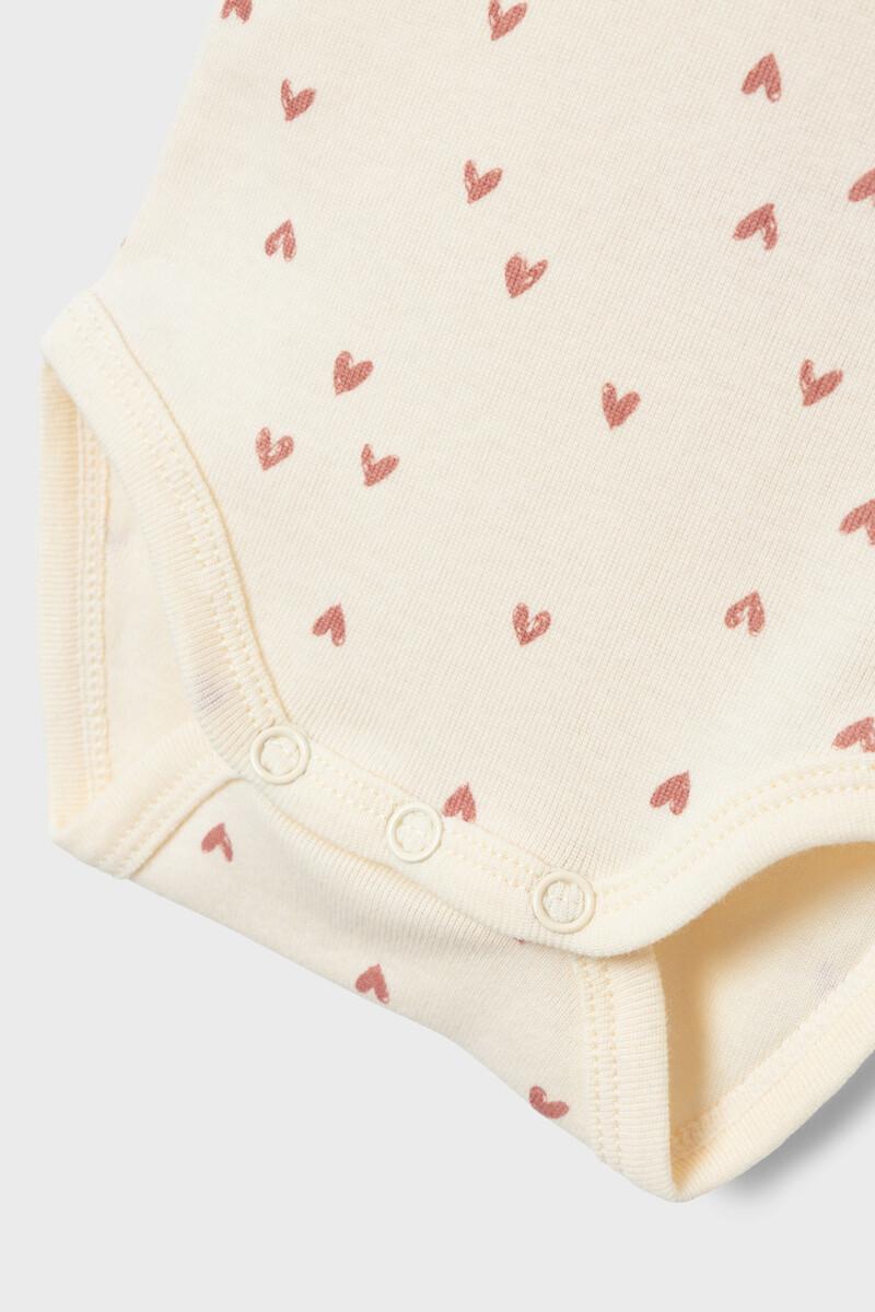 Women'secret Pack Bodys Corazones Bebé Niña