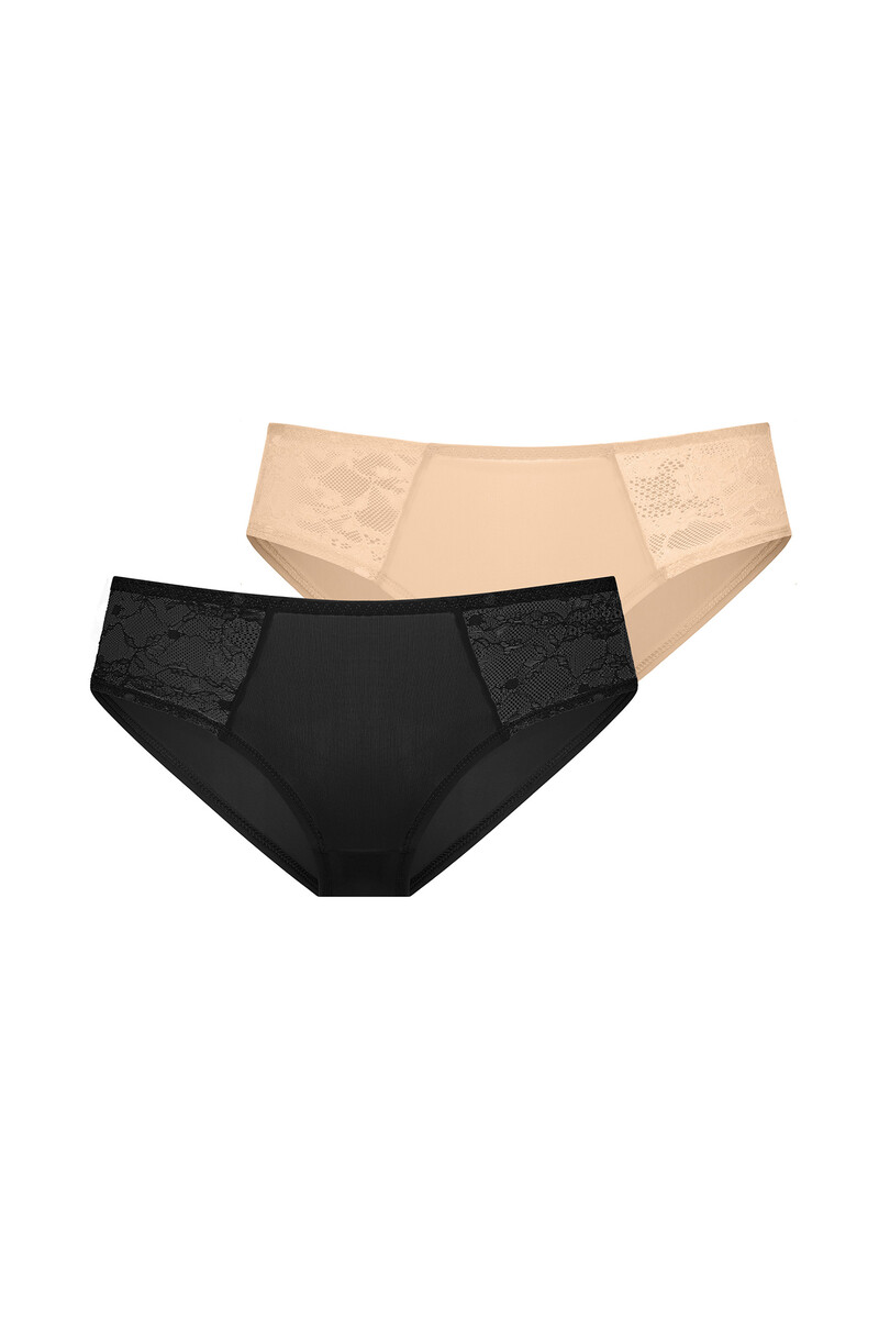 women'secret Pack de 2 bragas clásicas