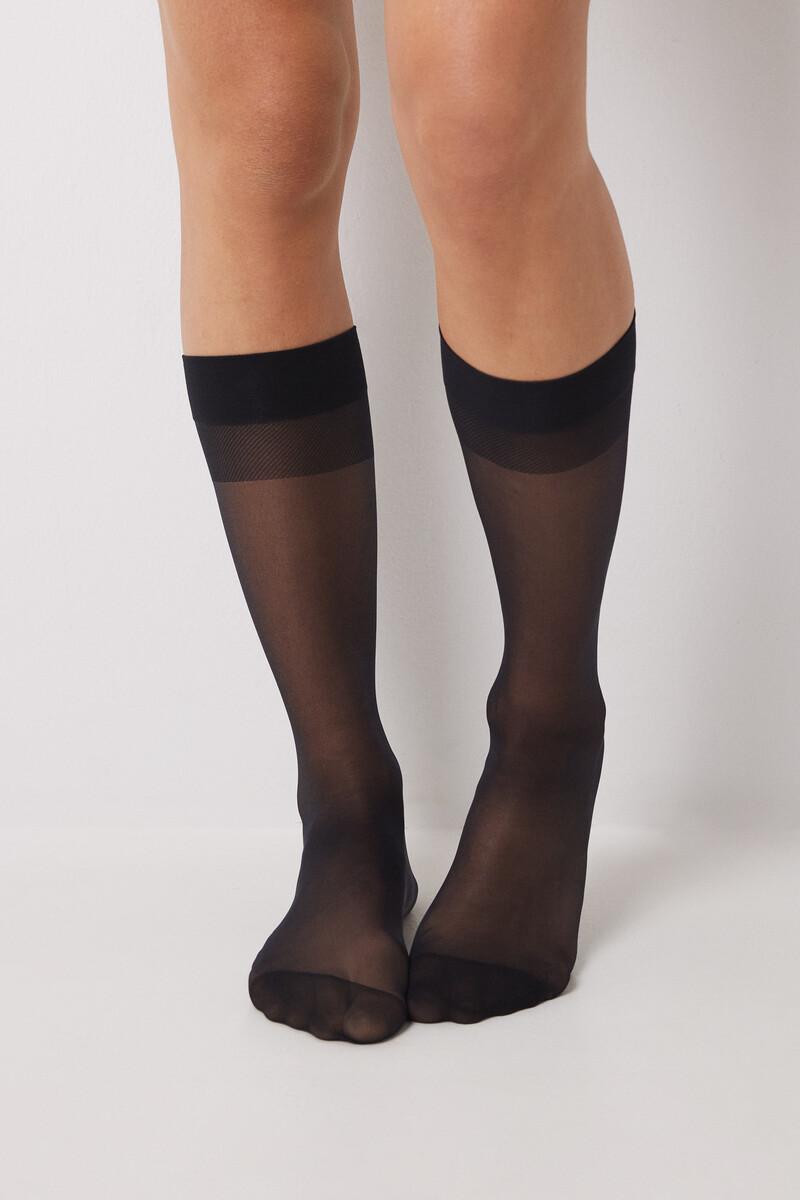 women'secret Pack de 2 medias cortas 20 DEN