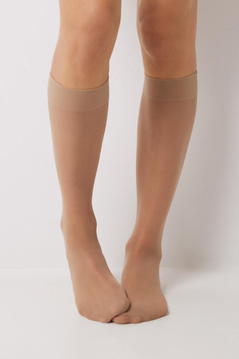 women'secret Pack de 2 medias cortas 20 DEN