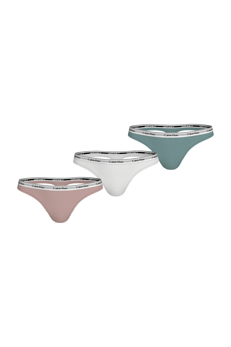 women'secret Pack de 3 tangas logo CK