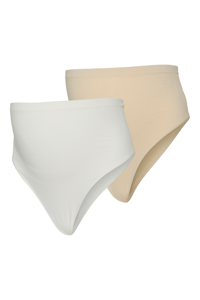 women'secret Pack de braguitas altas maternity