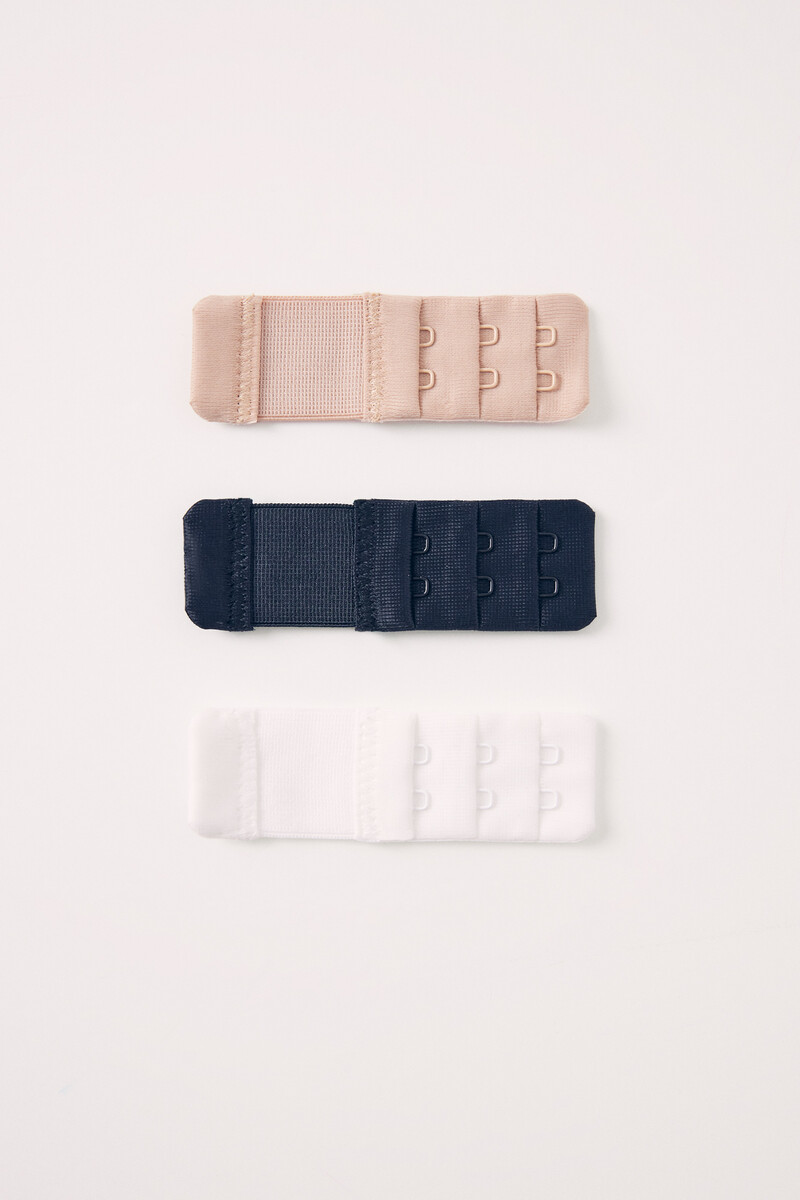 Women'secret Pack Extensores Sujetadores 3 Colores