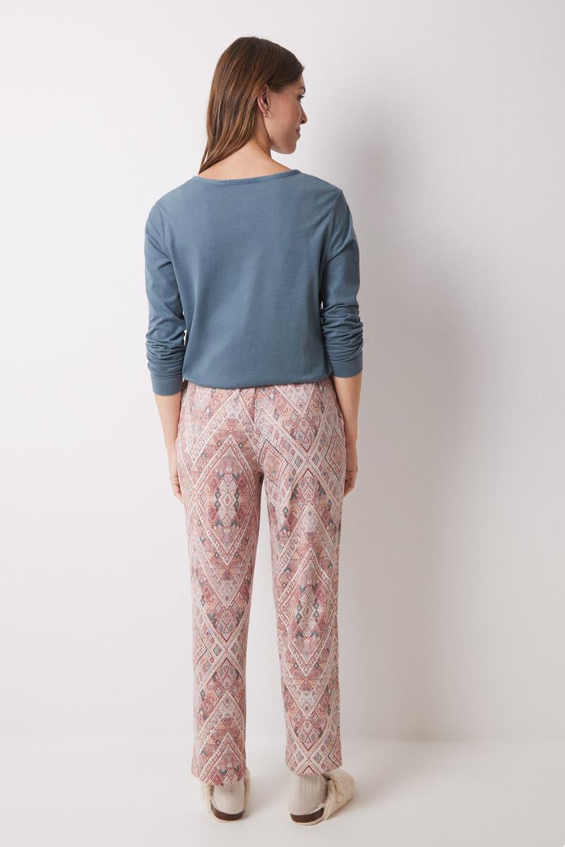 Women'secret Pantalón Carrot Rosa Súper Soft