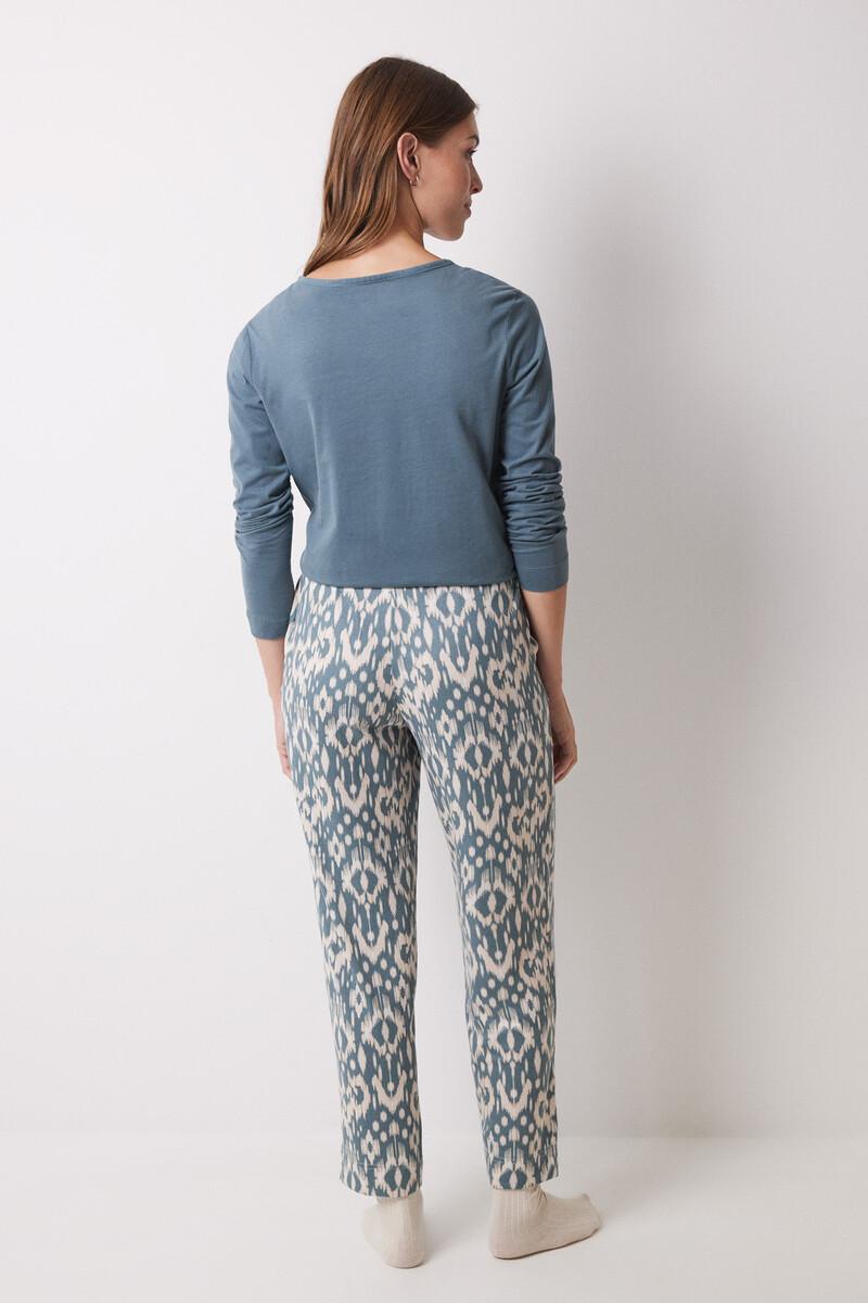 Women'secret Pantalón Carrot Verde Súper Soft