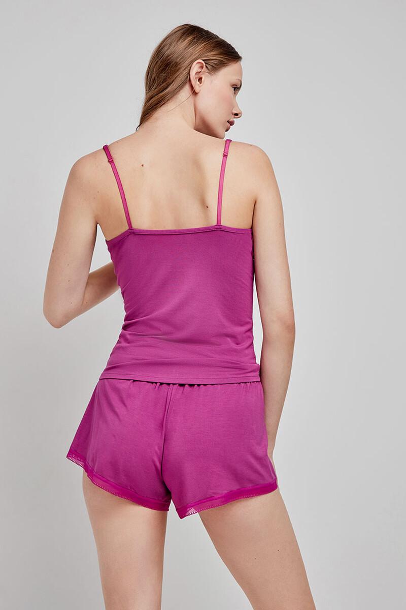 Women'secret Pantalón Corto Pijama Morado