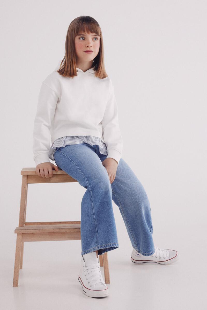 women'secret Pantalon Culotte denim niña