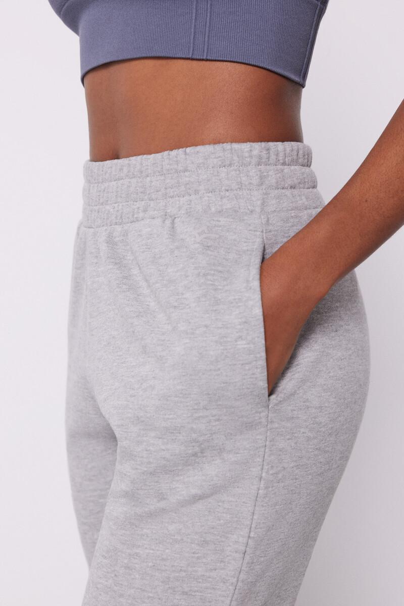 Women'secret Pantalón Jogger Algodón Gris