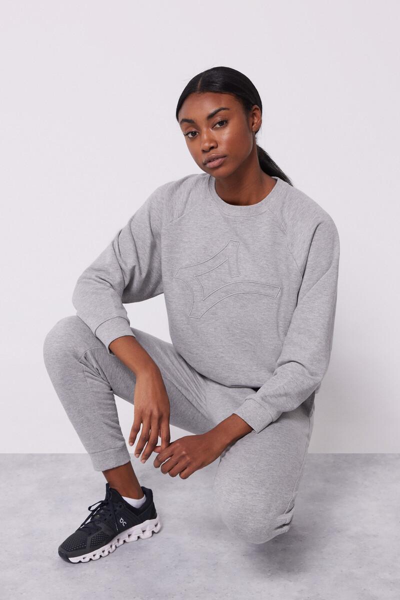 women'secret Pantalón jogger algodón gris