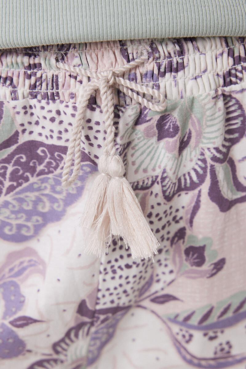 Women'secret Pantalón Largo 100% Algodón Flores