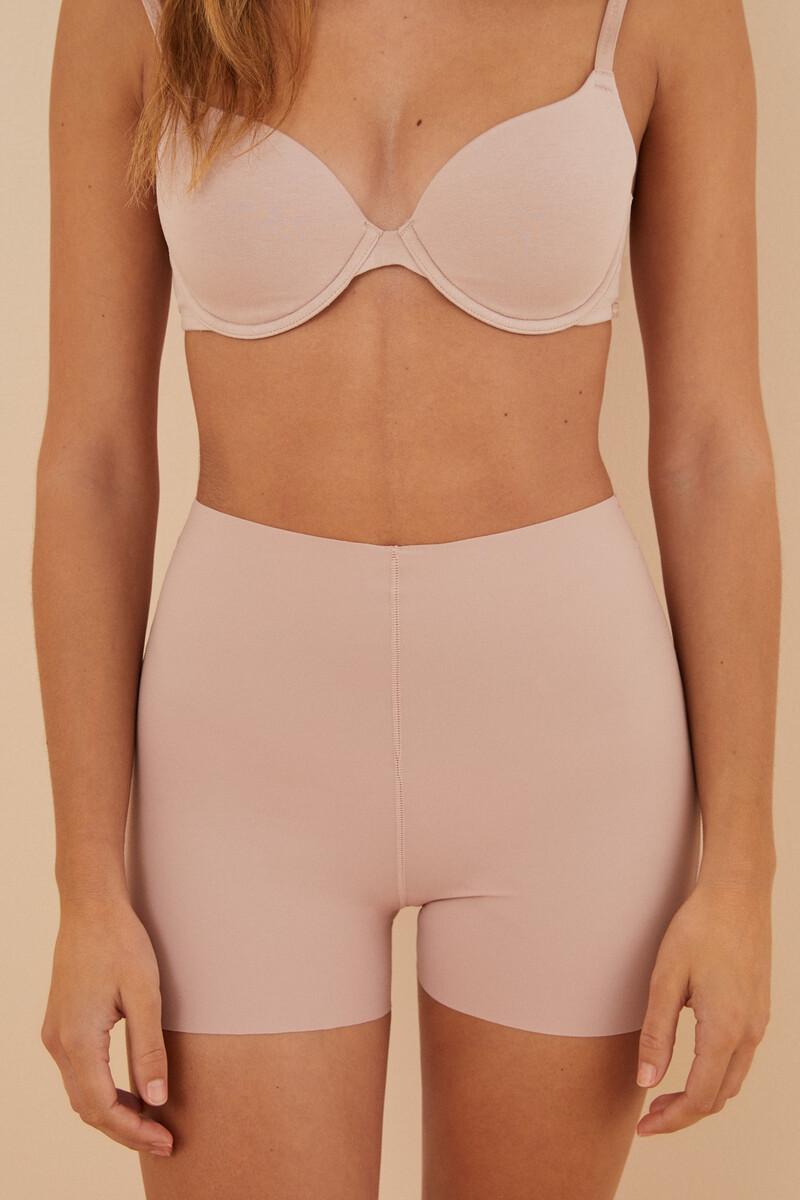 women'secret Pantalón moldeador culotte nude
