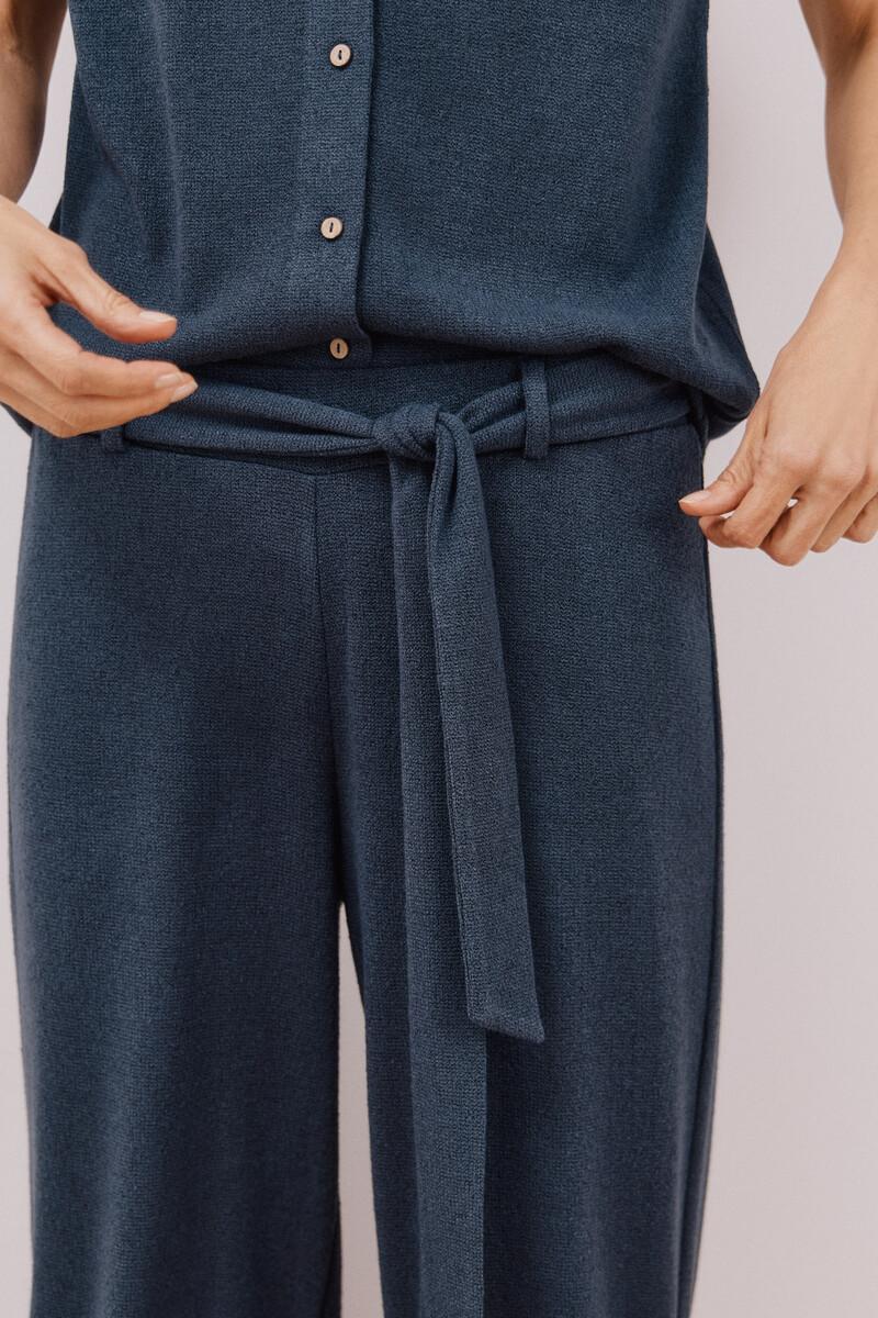 Women'secret Pantalón Punto Cinturón