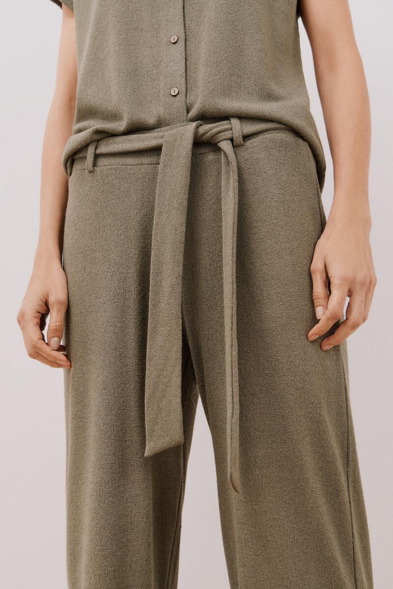 Women'secret Pantalón Punto Cinturón