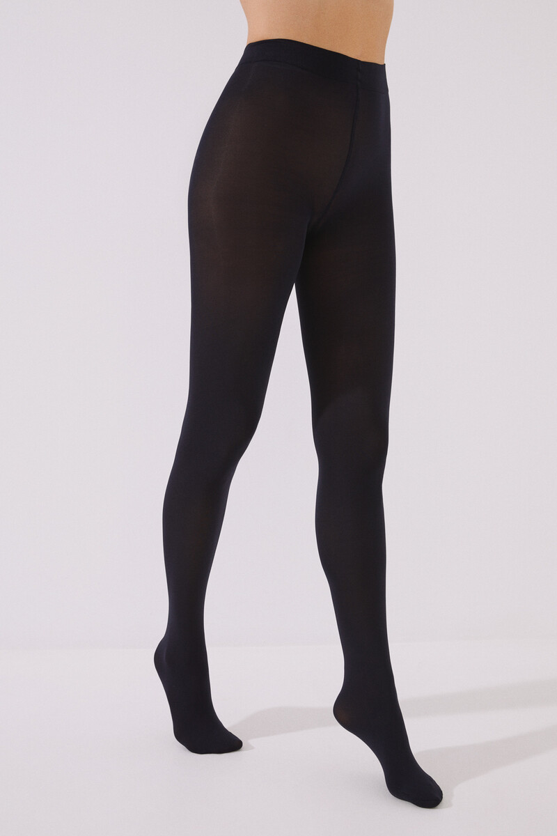 women'secret Panty azul marino 90 DEN