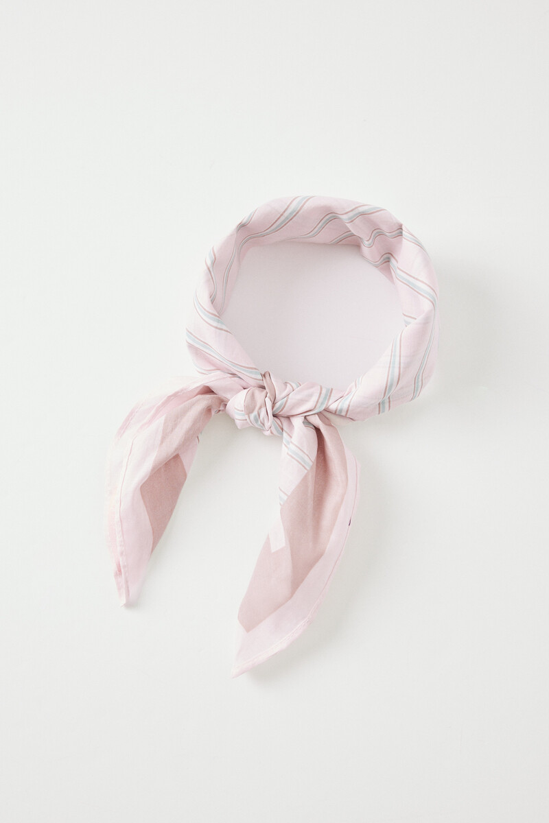Women'secret Pañuelo Para Cuello Rayas Rosa