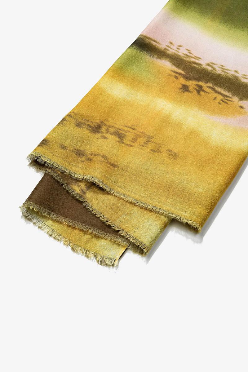 Women'secret Pañuelo Rectangular Estampado Gráfico