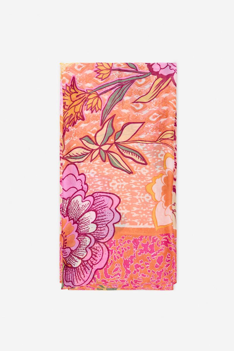 Women'secret Pañuelo Sedoso Flores